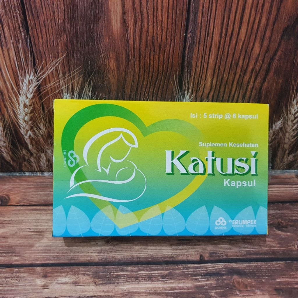Katusi Box isi 30 kapsul / suplemen / Pelancar ASI