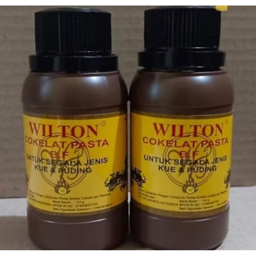 Wilton Coklat Pasta 100ml Pasta Pewarna Makanan | Pasta Blackforest | Pewarna Gel Wilton Pasta Untuk