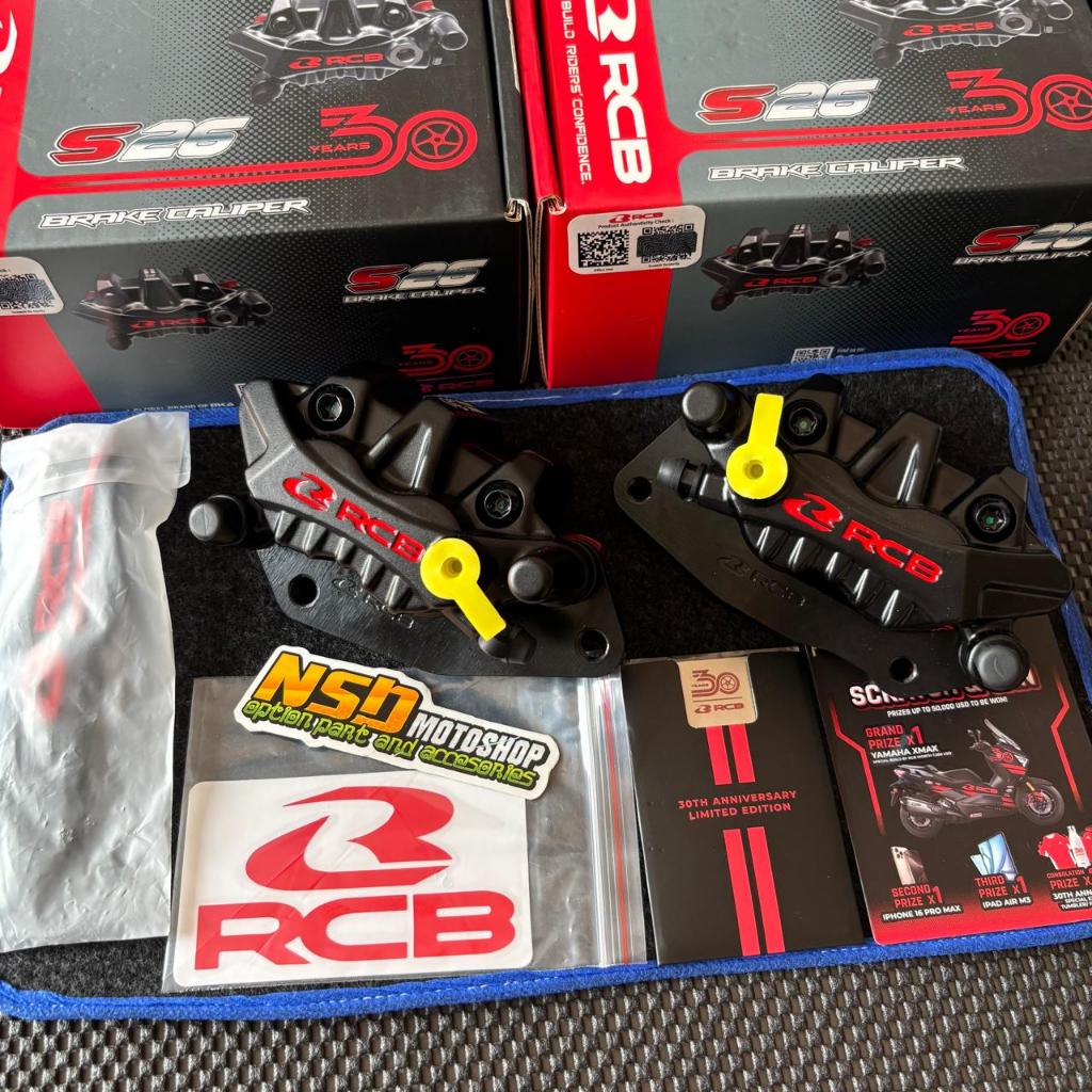 Kaliper 2 Piston 2P Rcb S-26 Vario Beat Scoopy Stylo 30TH Anniversary Rcb