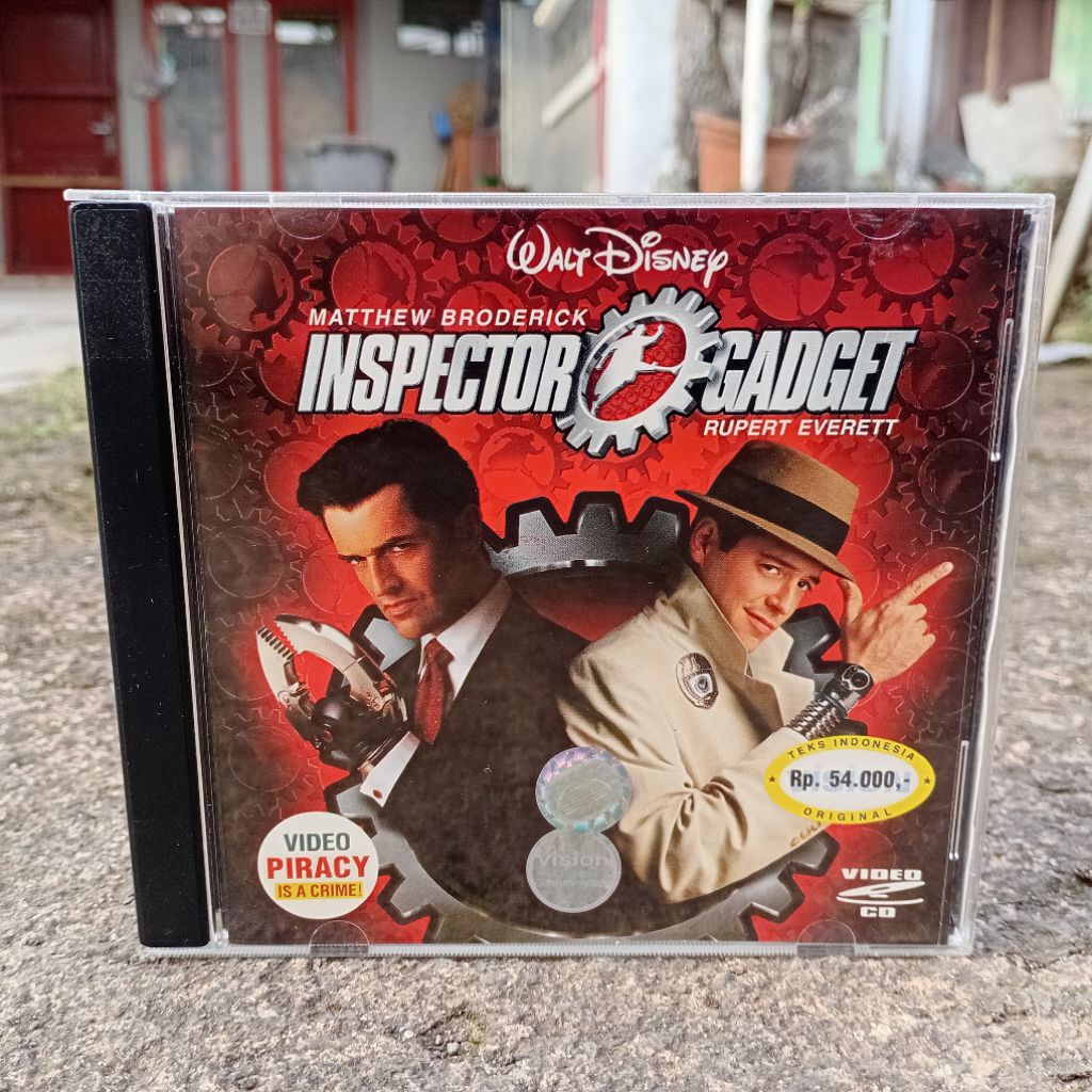 VCD Inspector Gadget (1999) Teks Indonesia Original Walt Disney Pictures VideoCD Mulus