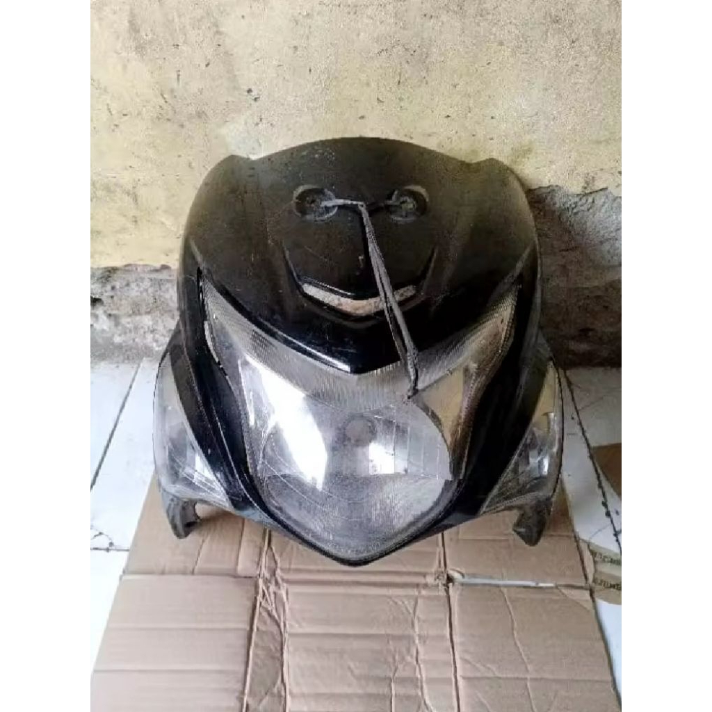 Tameng+Lampu Fullset Beat Pop Original Copotan