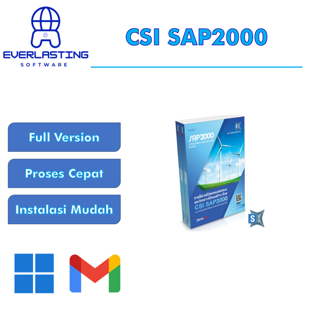CSI SAP2000 Full Version Software Civil Engineering Arsitektur Full Lisensi Lifetime
