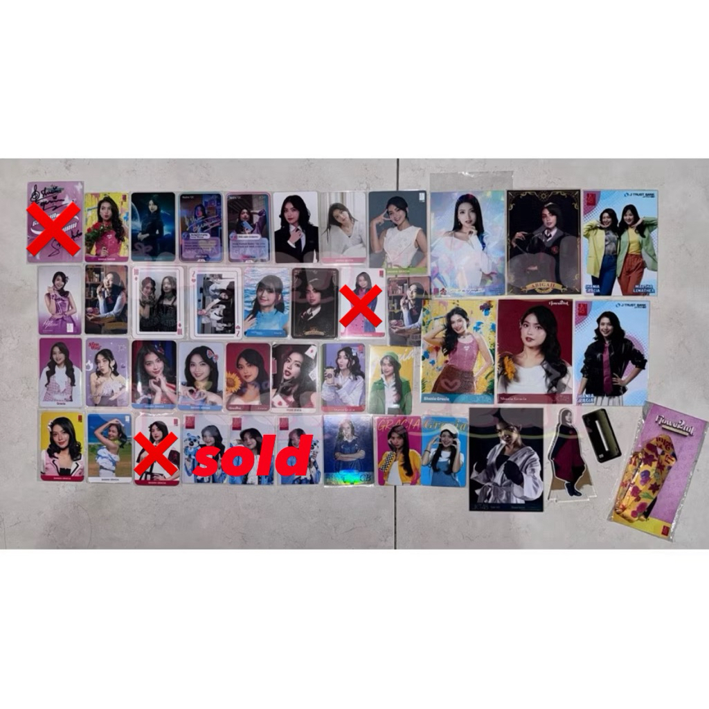 official photocard photopack gracia Jkt48 TAKE ALL