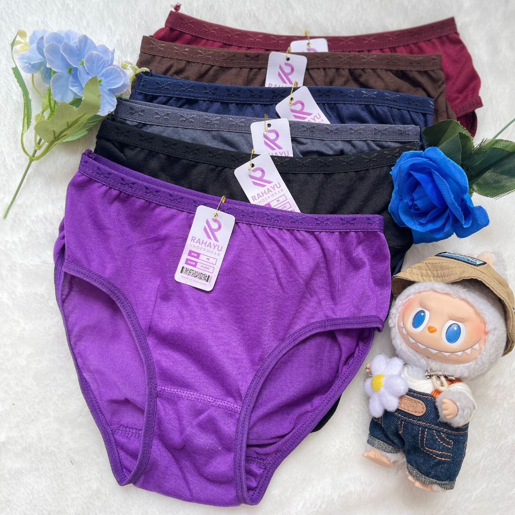 Celana Dalam Wanita 3pcs 6pcs 12pcs | CD Wanita Lembut | CD Cewe Halus