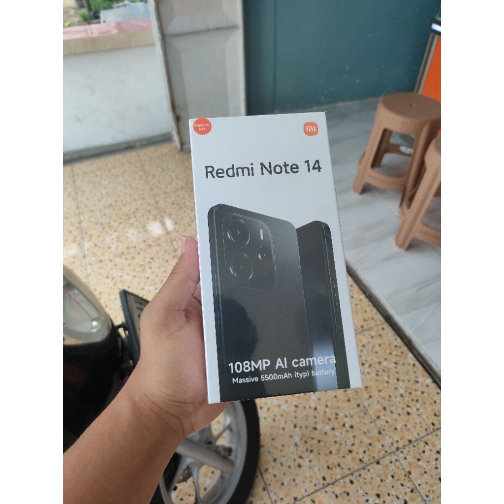 REDMI NOTE 14 8/256 PURPLE  (NEW/BARU)