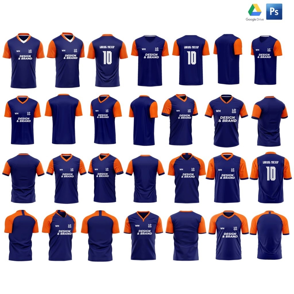 MOCKUP JERSEY PART 5 - PSD