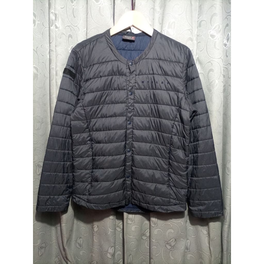 Jaket Millet Mountain By Experience Original_Cacing Bulu Angsa_Abu Kehitaman_Size M fit L