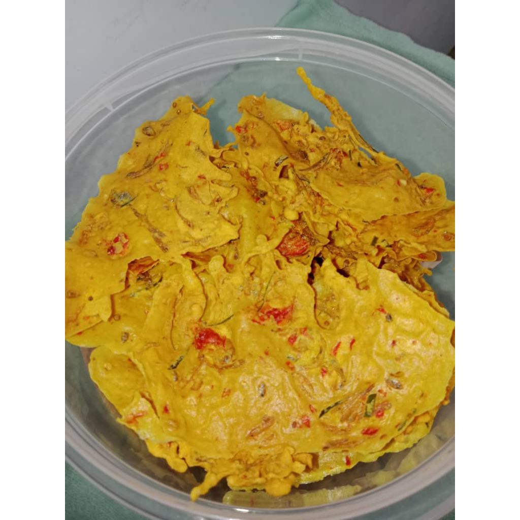 Peyek Mama Rose| Rempeyek Varian| Peyek Toples 5 liter |peyek kriuk| peyek teri ori| peyek teri peda