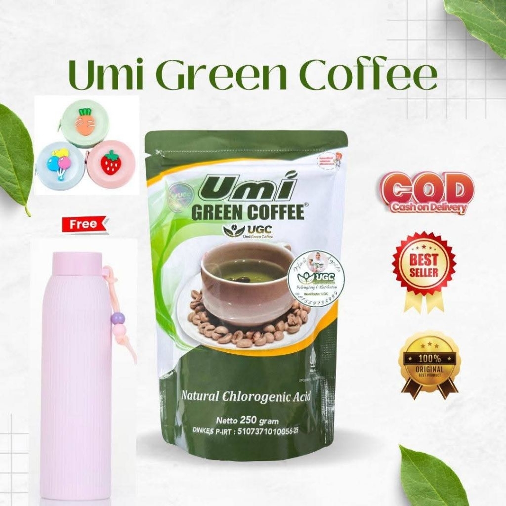 Umi Green Coffee Kopi Herbal Pelangsing Original
