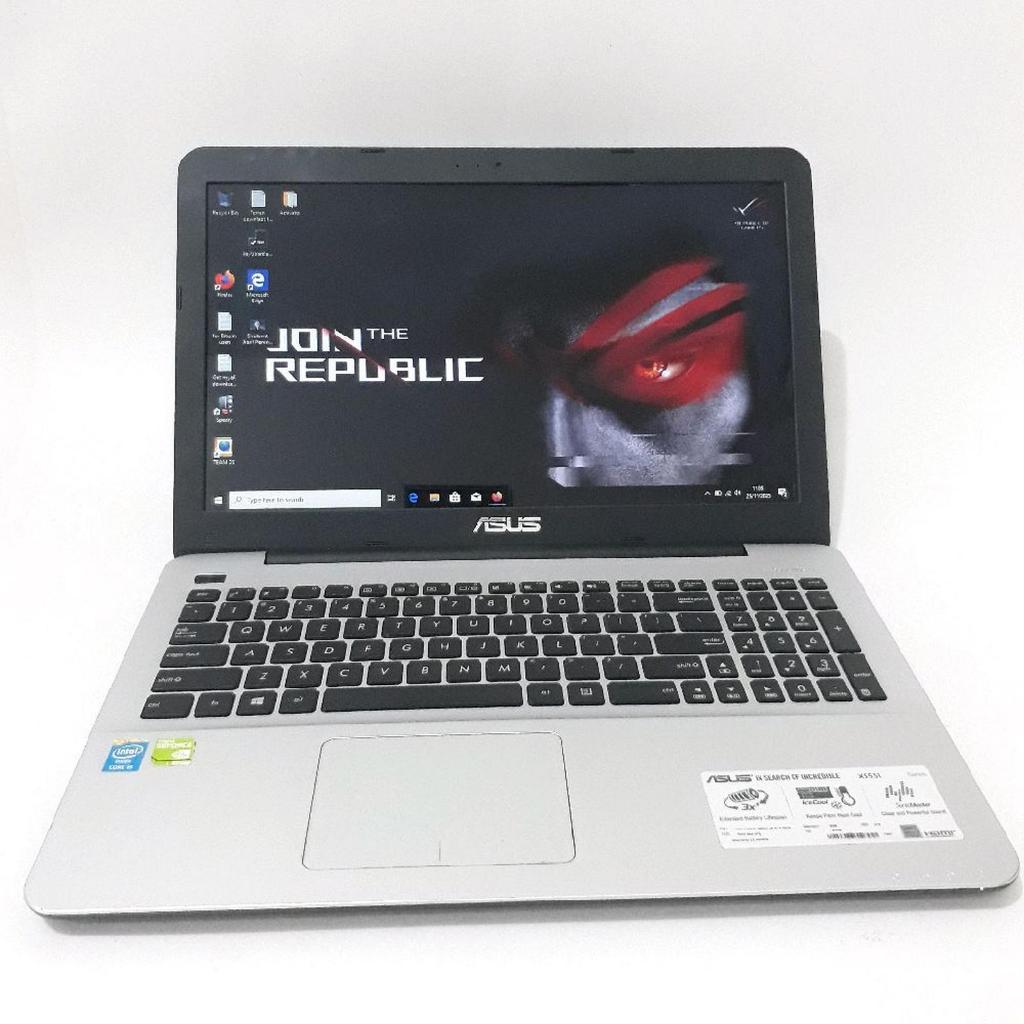LAPTOP ASUS NVDIA GEFORCE 2GB CORE I5  SSD 512GB RAM 8GB DUAL VGA