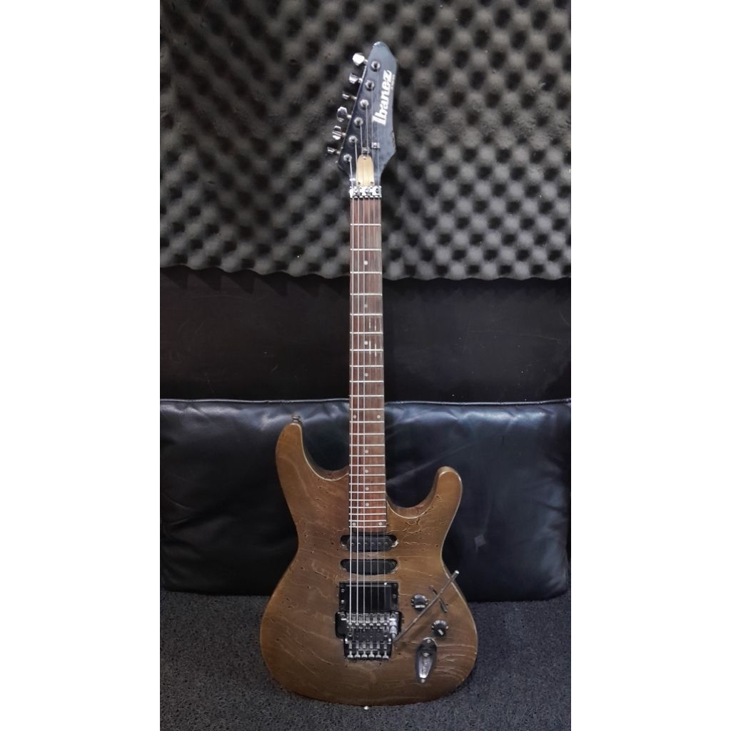 Gitar elektrik Ibanez js 1000 BTB lawas second (siap pakai)