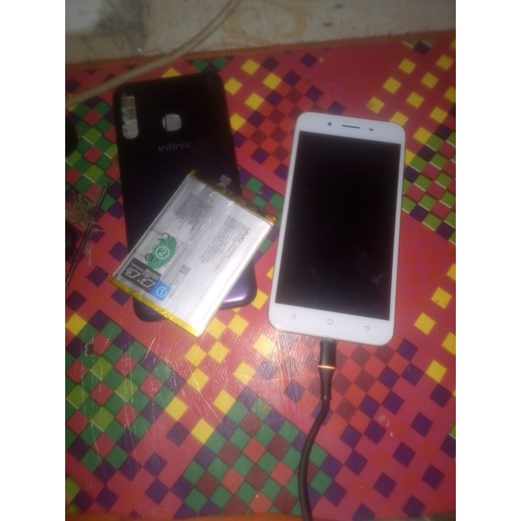 lcd Infinix hot8 play normal sama Vivo y66 matot  lcd normal