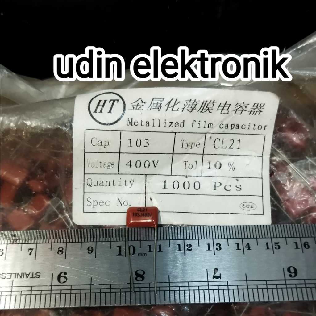 MILAR 103J 400V MYLAR 103 10NF 400V