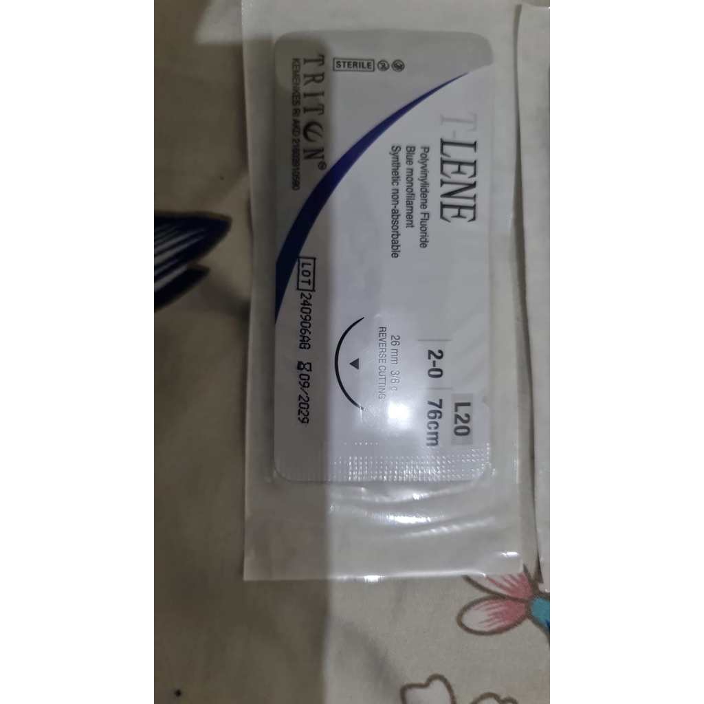 T-lene 2-0 jarum tajam