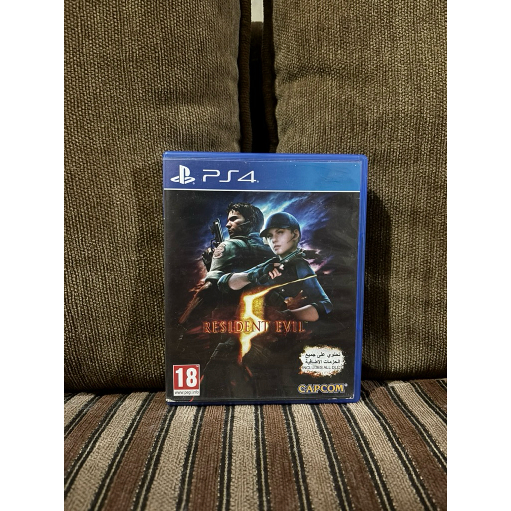 Bd Kaset Resident Evil 5 Ps4 Games Playstation 4 Game Survival Horror