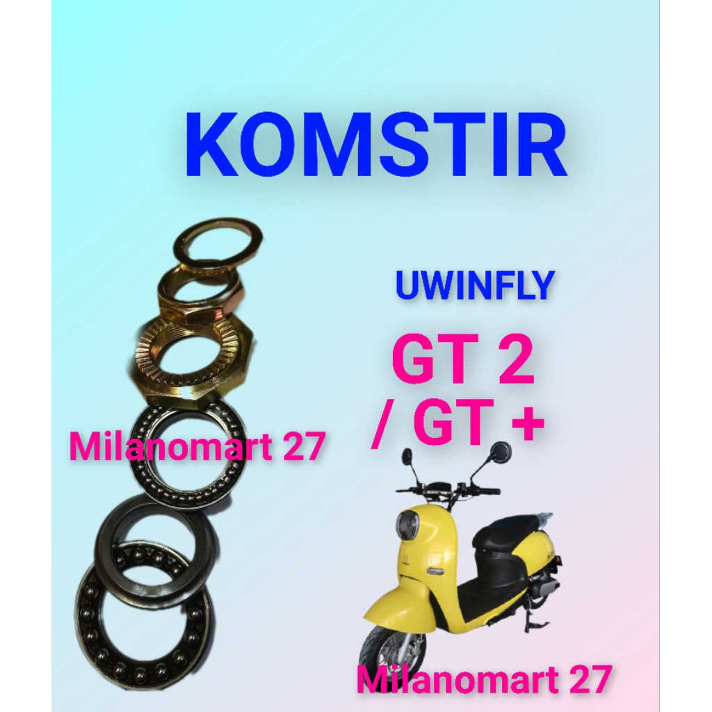komstir motor listrik uwinfly GT 2 kones headset komfork motor listrik uwinfly GT+ uwinfly golden tu