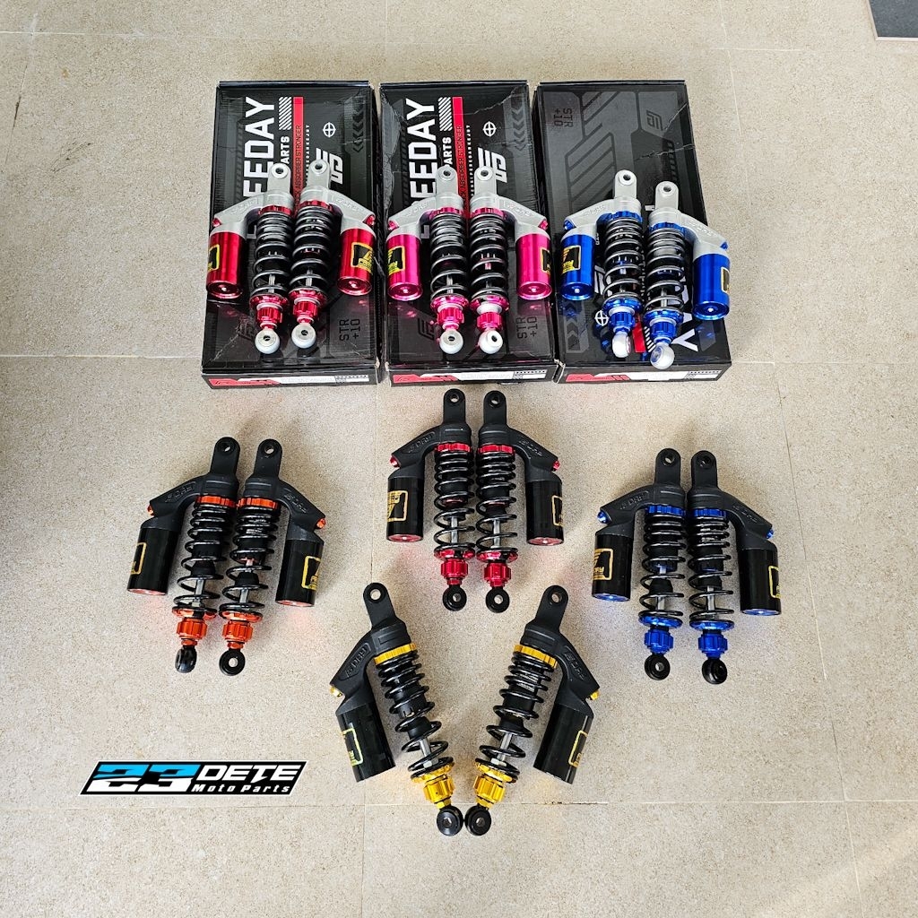 Shock Breaker Belakang Tabung Freeday F Day Stronger 280mm & 320mm