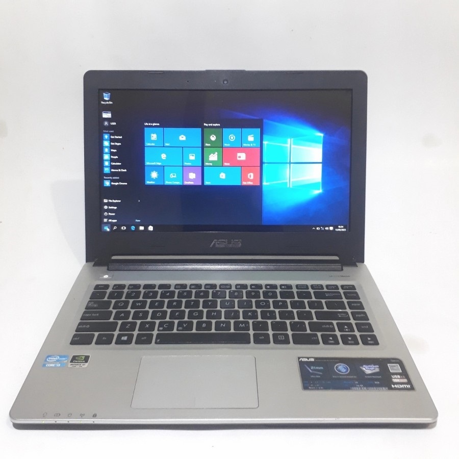 LAPTOP ASUS GAMING - CORE I7 - HARDISK SSD 256GB RAM 16GB - DUAL VGA NVDIA GEFORCE 2GB