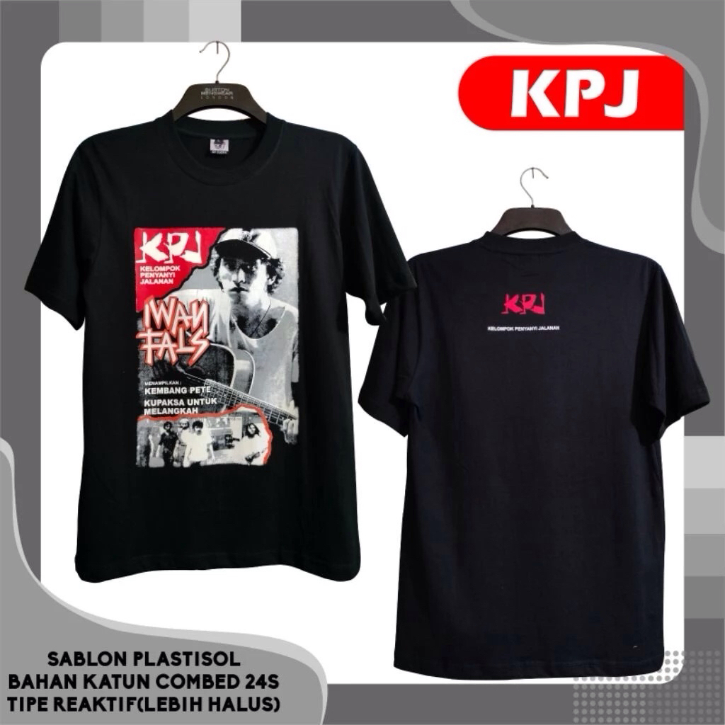 Kaos KPJ Baju Iwan Fals Produk Gubug Fals /GF Cloth