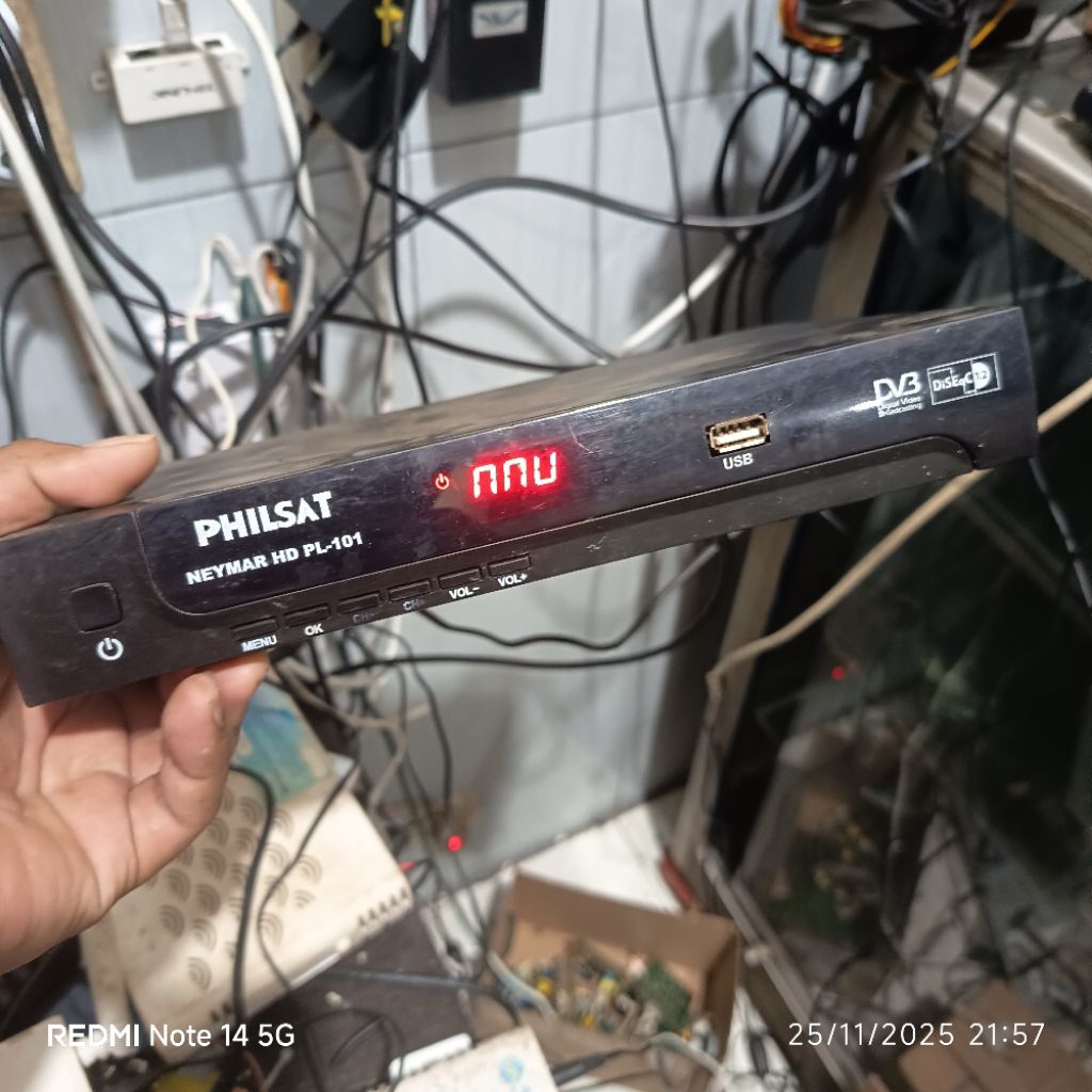 Reciever parabola philsat neymar hd pl-101