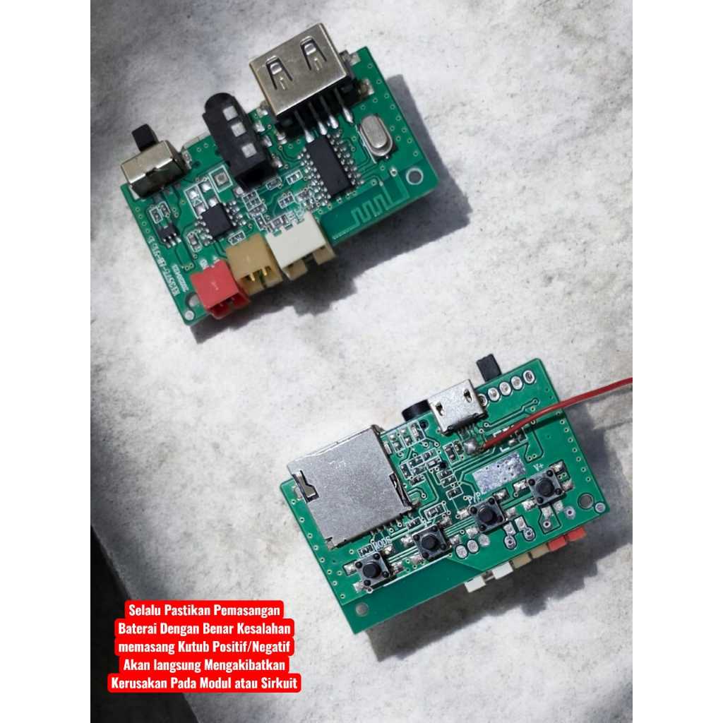 TERMURAH MODULE MODUL MP3 BLUETOOTH 3.7V-5V MODUL MUSIK BOX BT COPOTAN RADIO AUX FLASHDISK MEMORY CA