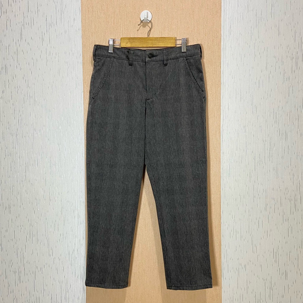 Ankle Pants Tartan EDWIN JAPAN Slim Fit / Celana Bahan Pria / JP400 / Size 30