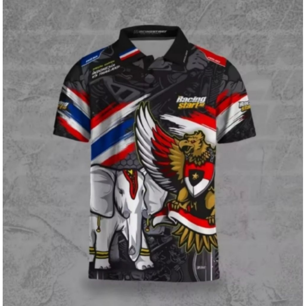 Jersey Racingstar baju printing RACING HELL/ KAOS RACINGHELL TERBARU FULL PRINT