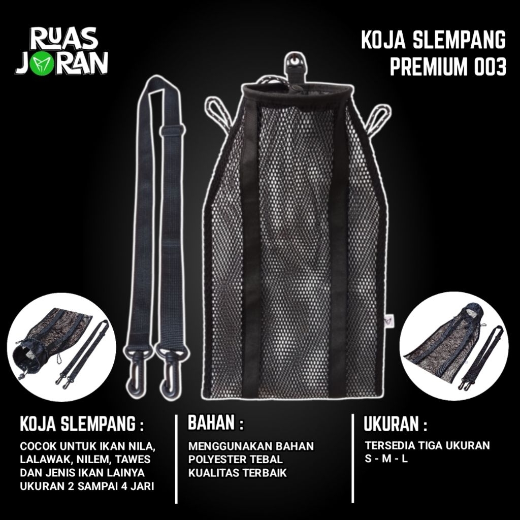 KOJA SELEMPANG PREMIUM 003 - KOJA WADER - KOJA IKAN KECIL - KEMPIS WADER - KEMPIS UCENG - KORANG WAD