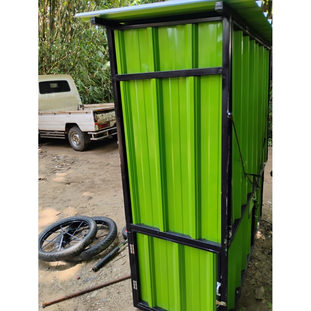 Gerobak Container (booth)