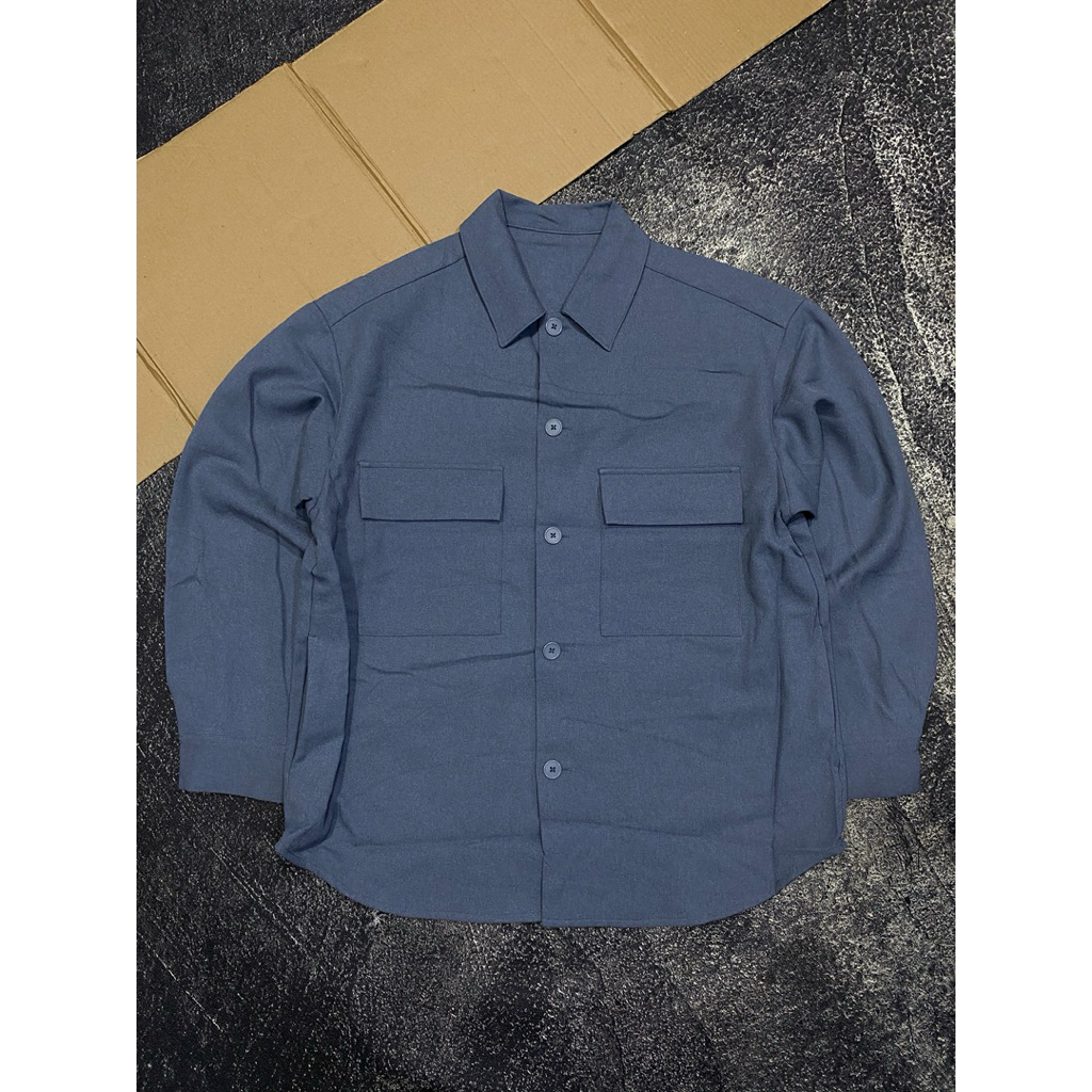 Kemeja Outer GU Uniqlo