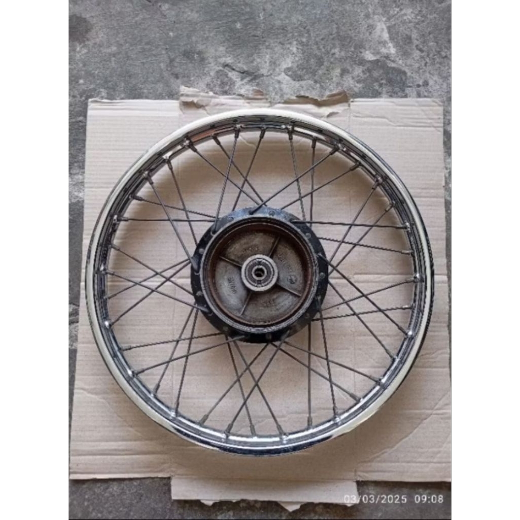 Velg Belakang VEGA NEW ZR RR Jupiter MX Z Burhan ROBOT Tromol BESAR ORI COPOTAN SECOND BEKAS