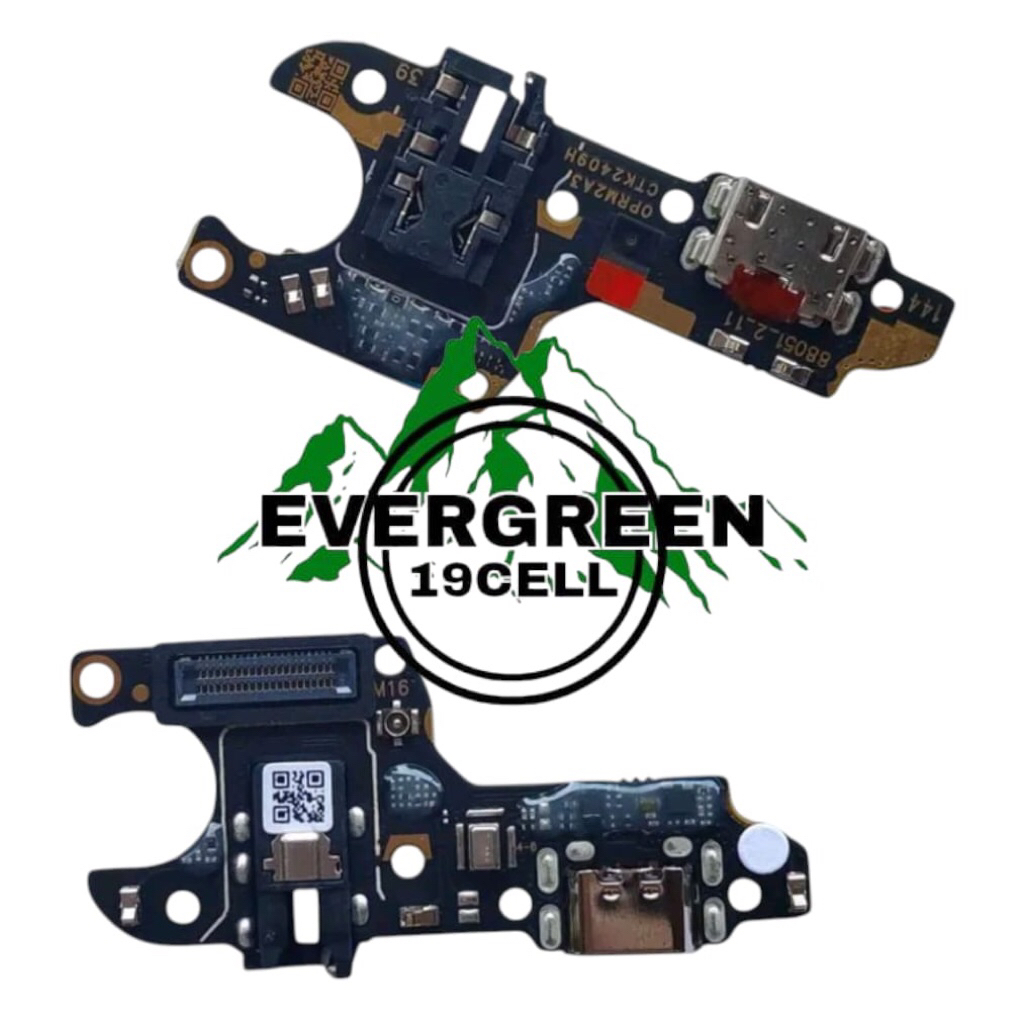 PAPAN PCB KONEKTOR CHARGER OPPO A3S CPH1853 KONEKTOR CAS OPPO A3S CPH1853