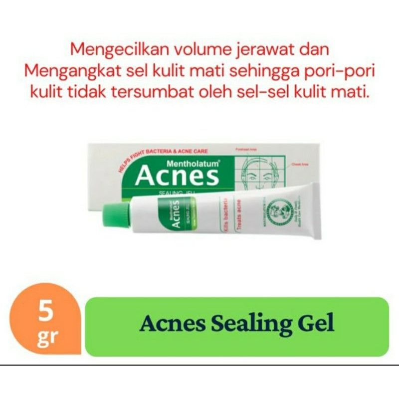 Free Gift Acnes Sealing Gel 5gr Exp 11-2026