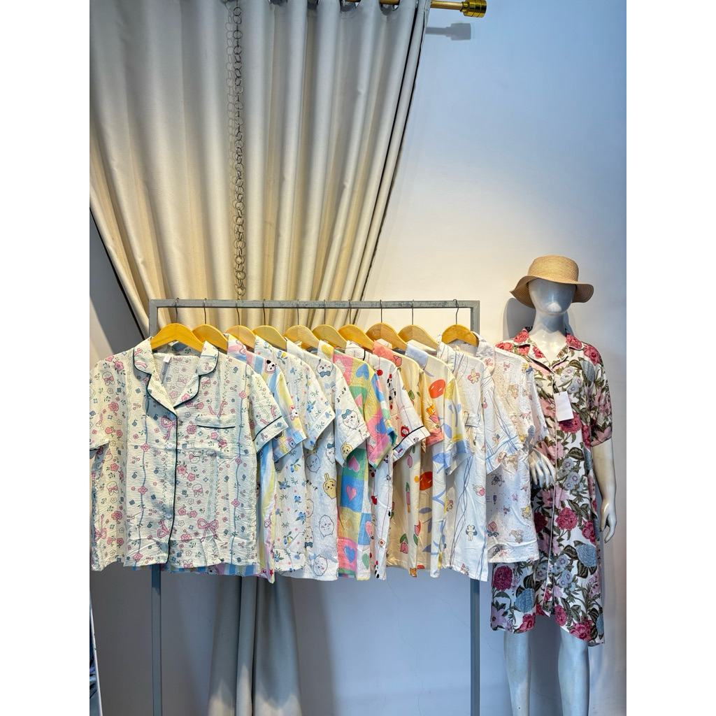 promo lelang piyama HP BKK ( atasan pendek pendek)