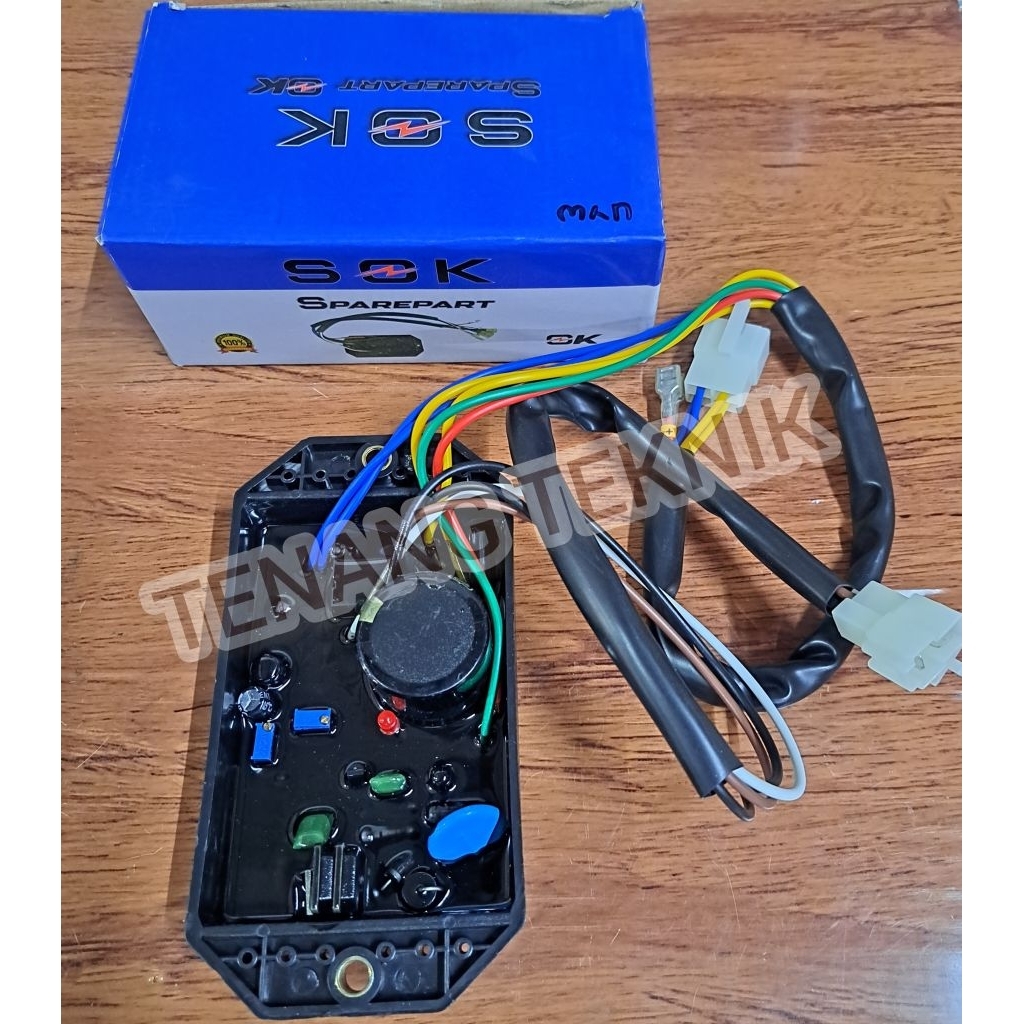 SOK - AVR GENSET 5000WATT SILENT DIESEL