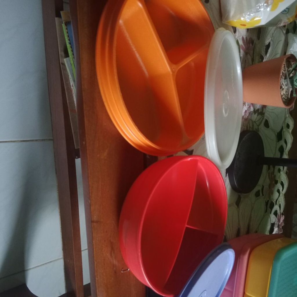 Cwl Mini Tupperware bersekat, second, satuan 30k, takeall 55K