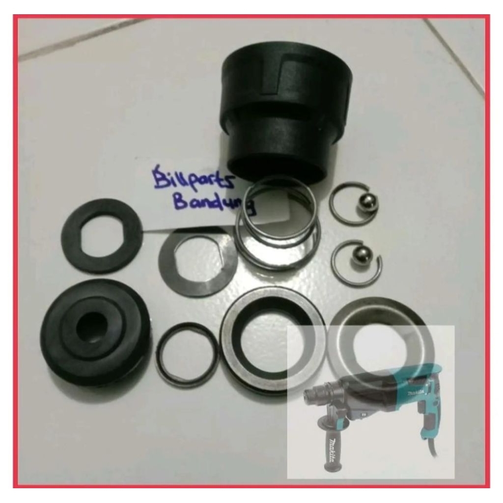 chuck kepala HR2300 Makita HR 2300 bor rotary hammer dril lsds beton tembok