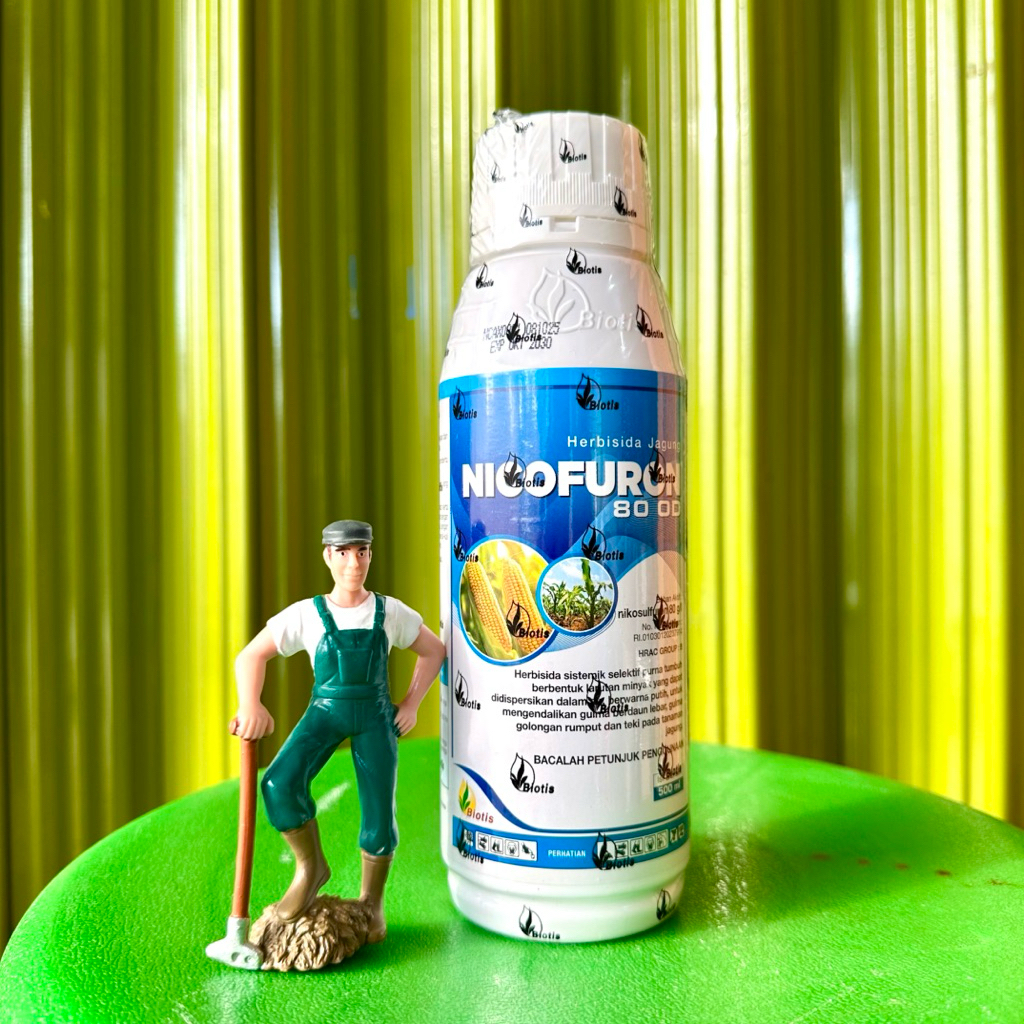 Herbisida Sistemik NICOFURON 80 OD Kemasan 500ml - Herbisida Selektif Jagung Nicofuron