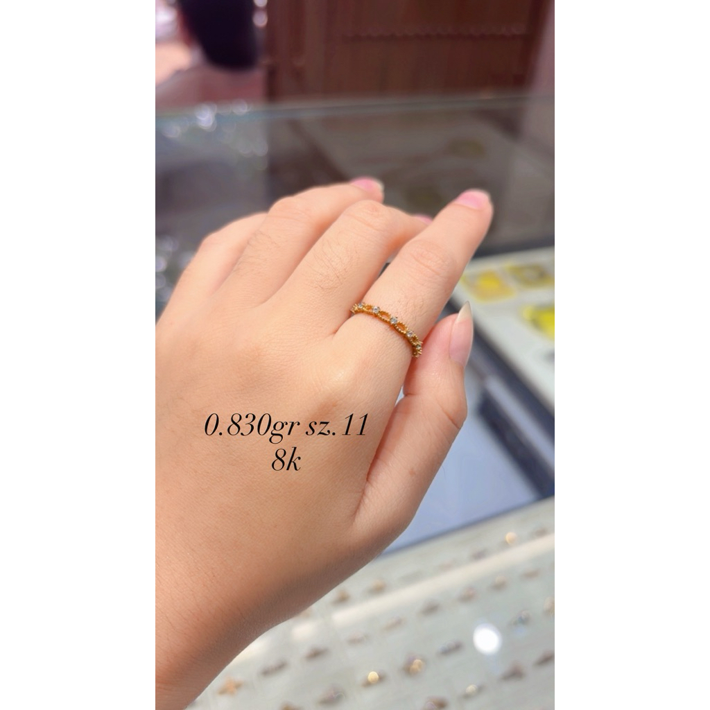 cincin emas kadar 375%