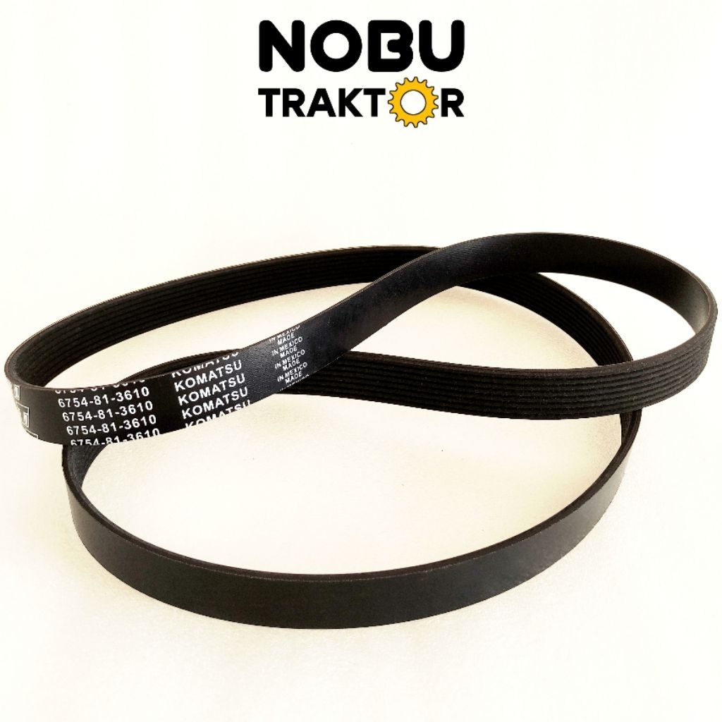 SABUK TALI KIPAS V-BELT VBELT VAN FAN BELT FANBELT WATER PUMP DRIVE BELT KOMATSU GD535-5 CUMMINS SAA