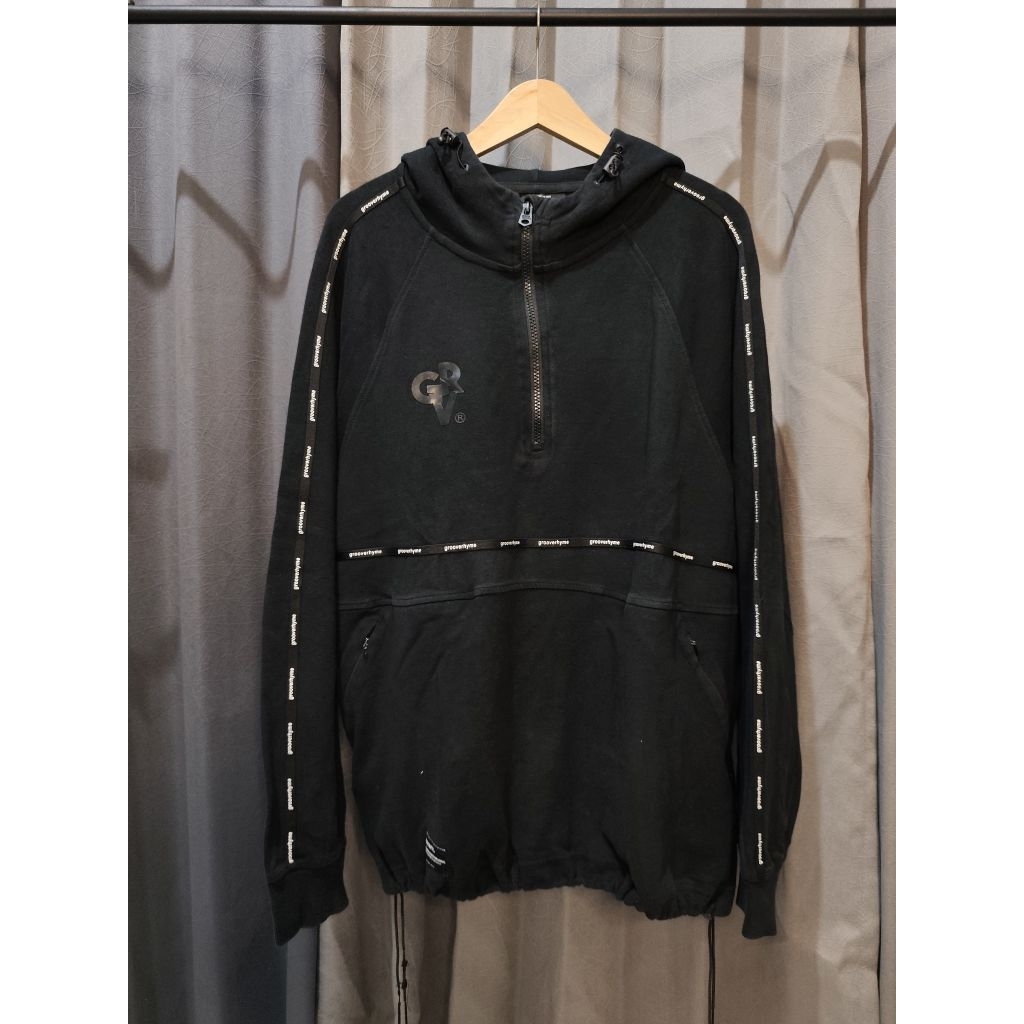 Hoodie Halfzip Groove Rhym