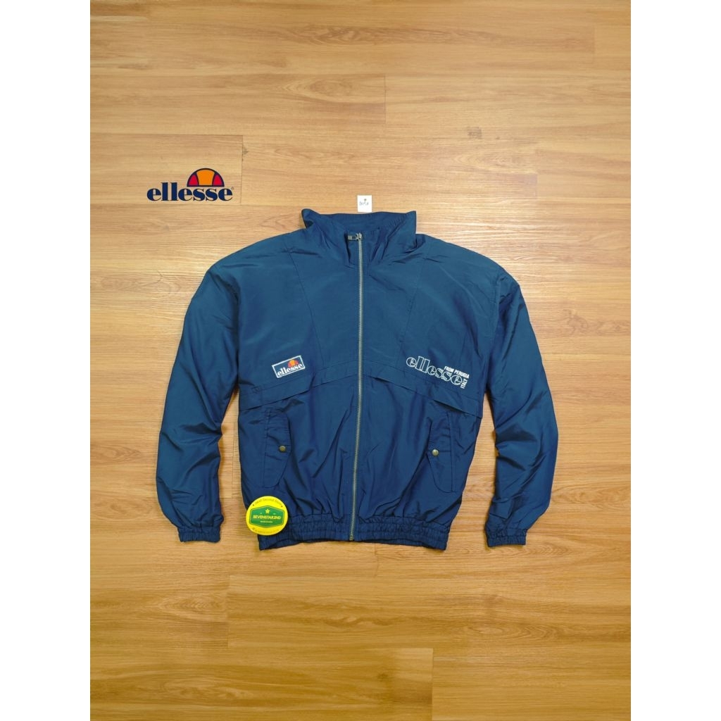 Vintage ellesse casual windbreaker jacket