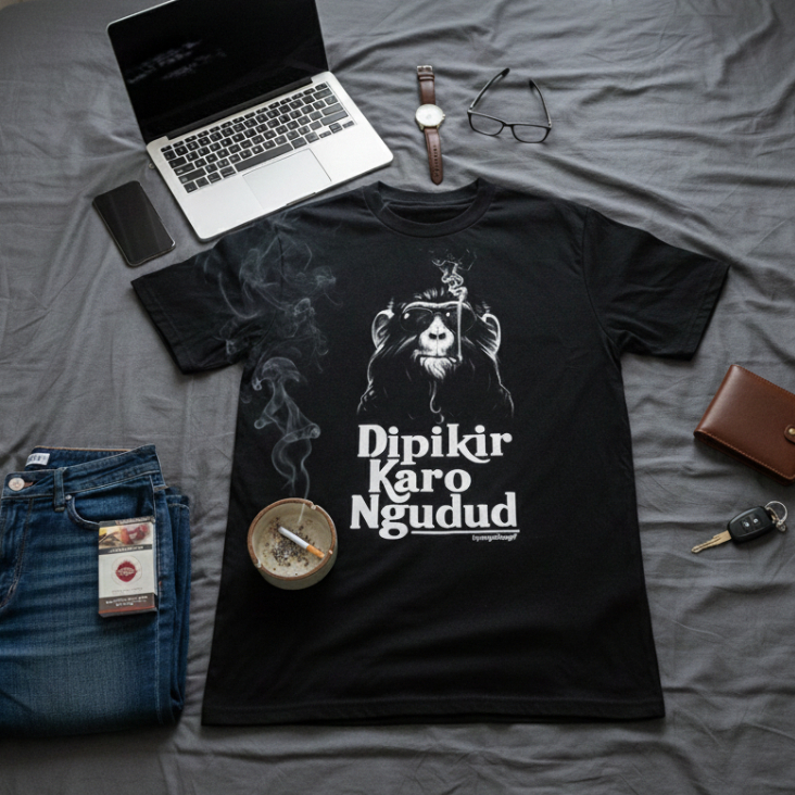 INYONGOBLONG KAOS JAWA NGAPAK LUCU DIPIKIR KARO UDUD KATUN COMBED KHAS OLEH OLEH INYONG