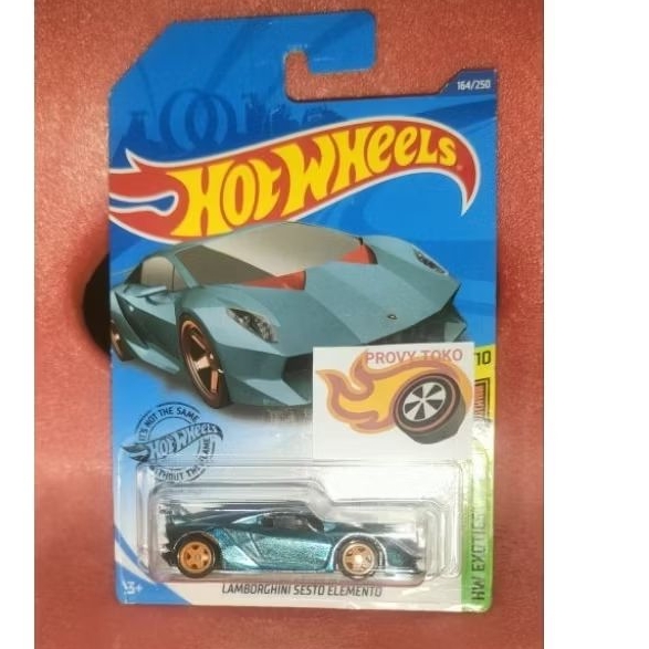 Hotwheels Error Super Treasure Hunt Lamborghini Sesto Elemento Error the Spoiler Wing is not Normal 