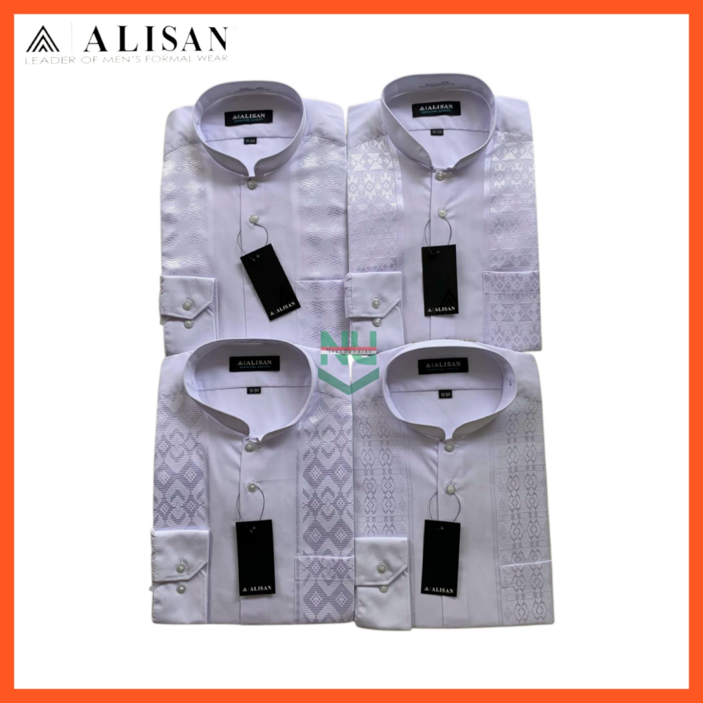 Koko Alisan Bordir / Alisan Fashion Pria / Baju Koko Alisan Panjang Premium / Baju Koko Pria Alisan 