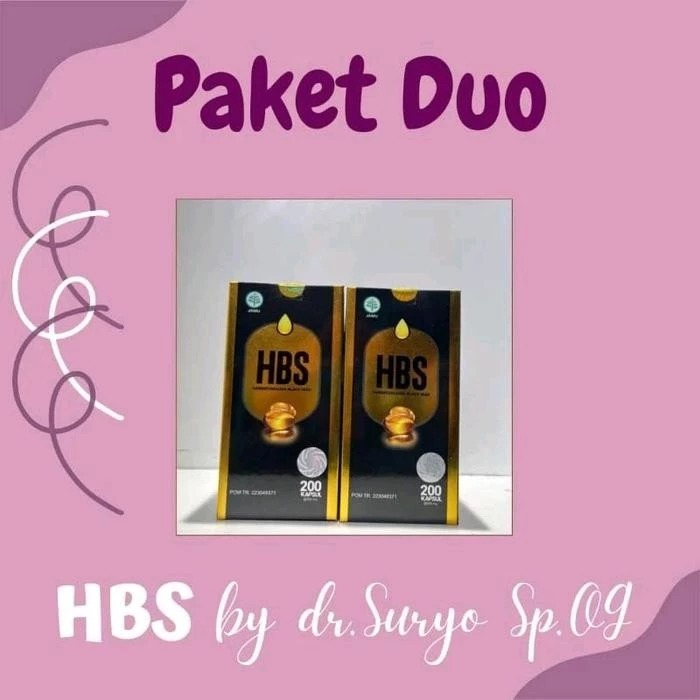 HBS BY DR SURYO SPOG PAKET DUO HBS 2 BOTOL HBS
