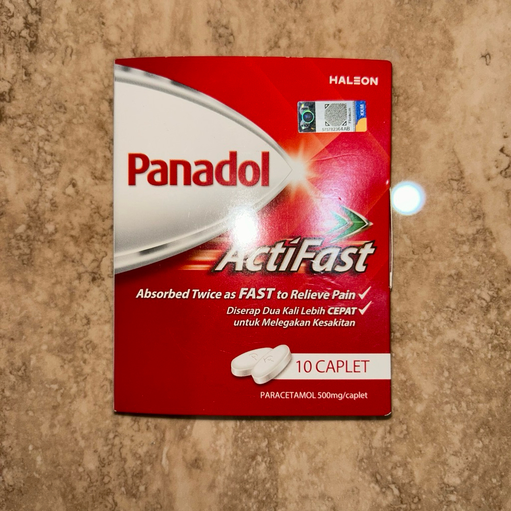 Panadol Actifast 10 Caplet Malaysia
