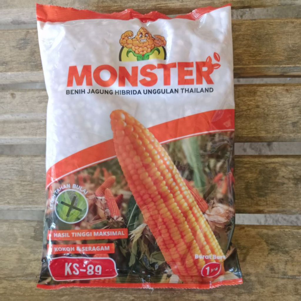 Benih Jagung Hibrida Monster tahan bulai 1kg