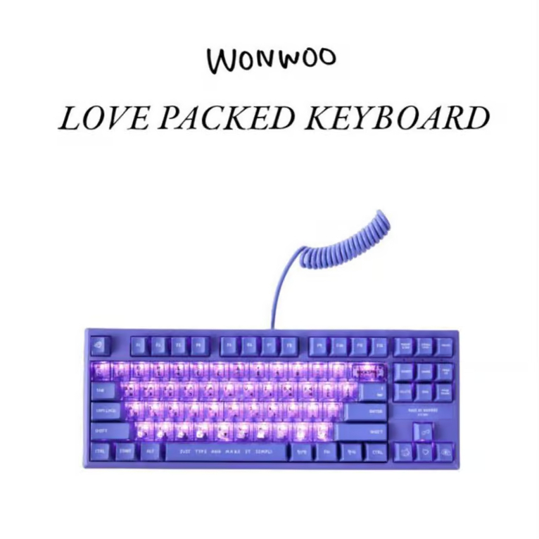 READY - Seventeen Artist Made Keyboard By Wonwoo | Love Packed Keyboard Official ORI KOREA KR ww SEV