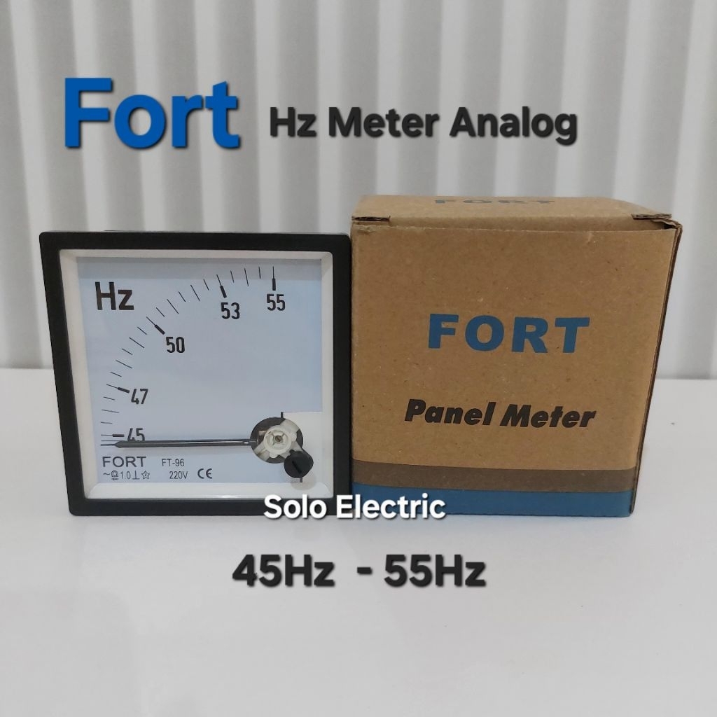 Hz meter Analog Fort / Hz Panel Meter Analog 96 / 72